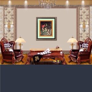 Vintage Circa 1937 “After the Haunt” by Courbet Advertising Print